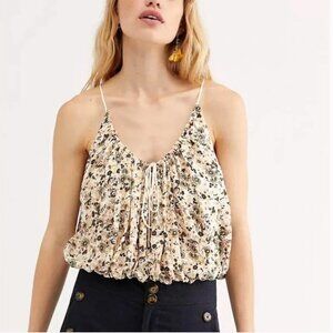 Free People Daisy Babe Crop Tank floral print